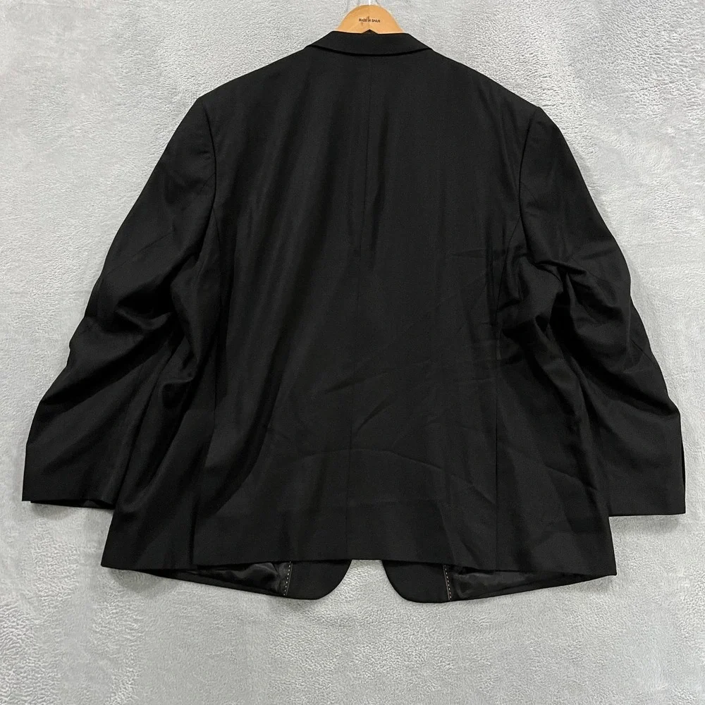Prontomoda Mens Blazer Sports Coat 52 R Lana‎ Lux Silk Wool Cashmere Academia